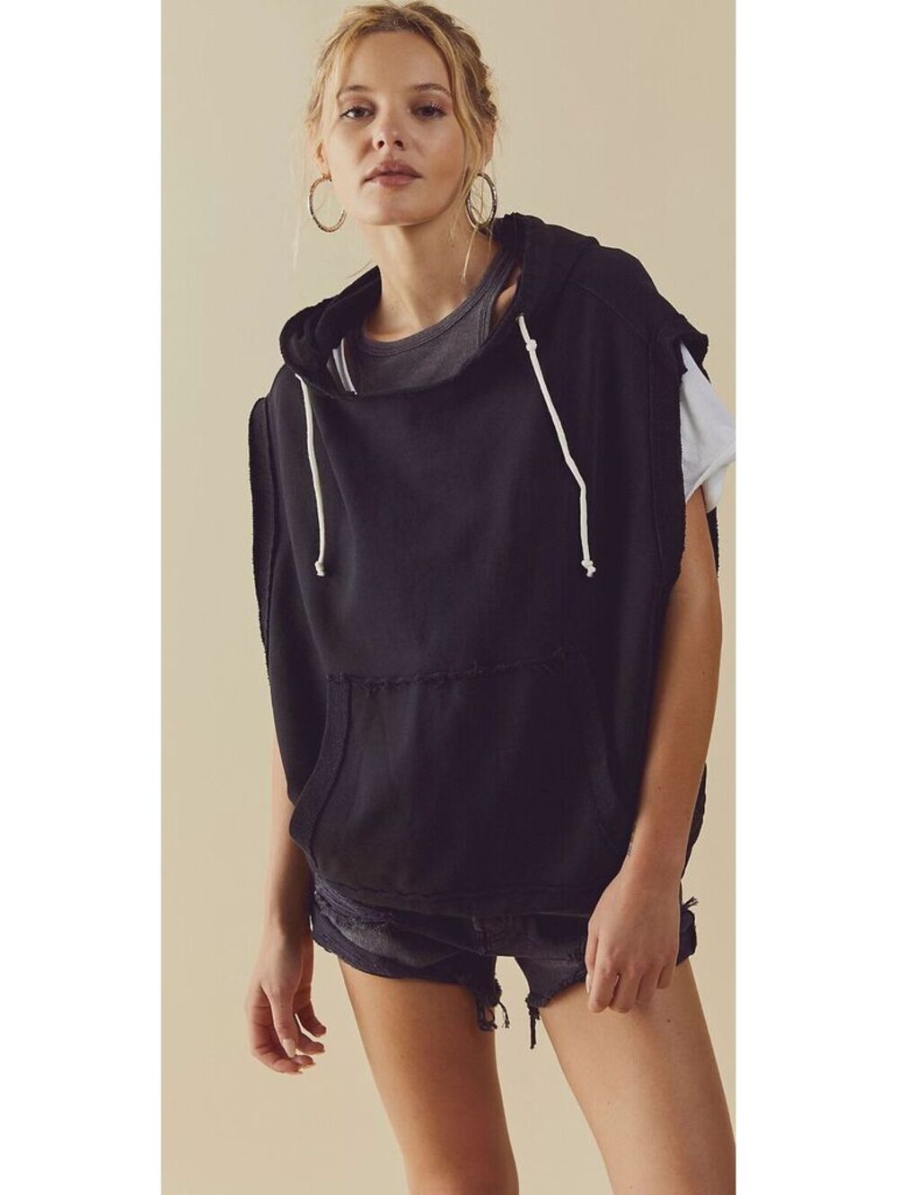 (SMALL, PTP 22) NWOT FREE PEOPLE MOVEMENT DONNY HOODIE